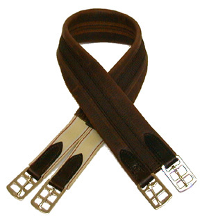 English Shaped Leather Girth